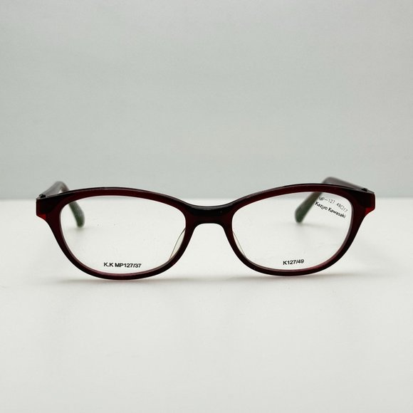 Kazuo Kawasaki Eyeglasses Eye Glasses Frames MP 127 Titan 49-17-135 Japan main image 5